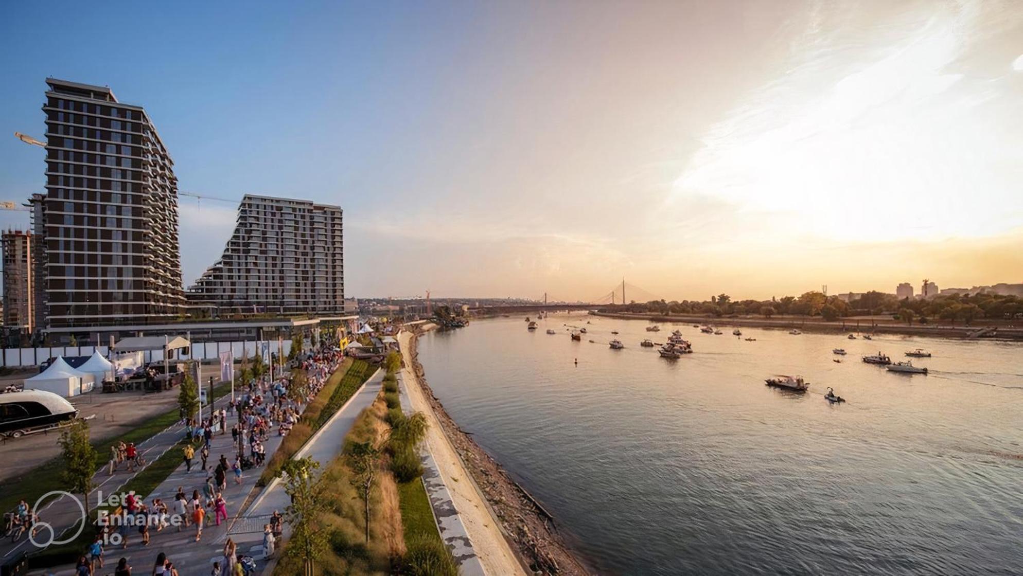 Beldorado Apartments - Belgrade Waterfront Royal Luxury Studio 외부 사진
